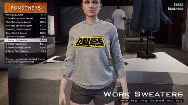 GTA 5 - Female Fashion - Lowriders Custom Classics Update | Hair, Clothing, Tattoos