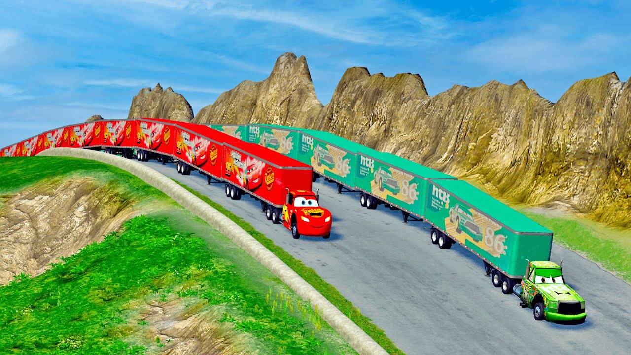 САМЫЕ ДЛИННЫЕ ТАЧКИ В МИРЕ! – BeamNG.Drive