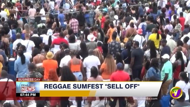 Reggae Sumfest 'Sell Off' | TVJ Business Day - July 26 2022