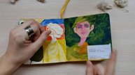 обзор русалочьего скетчбука часть 2