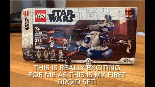 Building the droid AAT #lego #starwars #droids