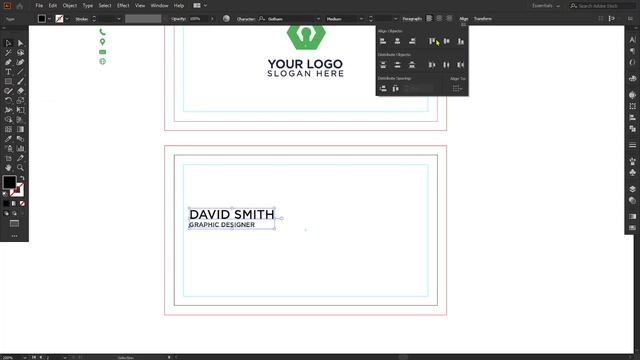 How to Make a Business Card Design in Adobe Illustrator
