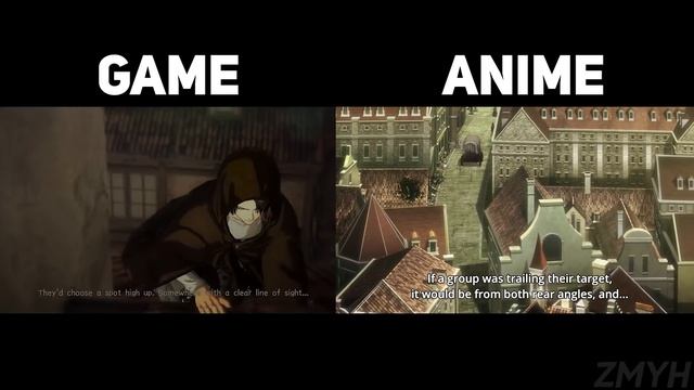 KENNY | Anime Vs Game (Attack On Titan 2020)