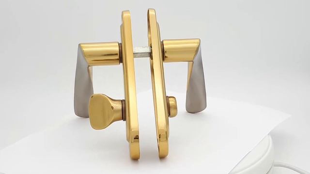 Ручка на планке для WC 62 mm GP/SN . Цам