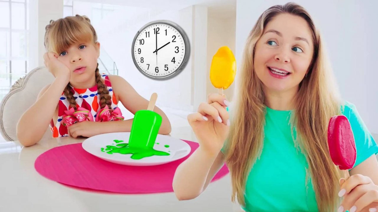 Диана и Рома. Диана опоздала - История о Пунктуальности Для Детей