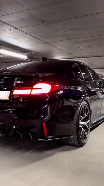 bmw M5 modified status/ black car status #trending #shorts