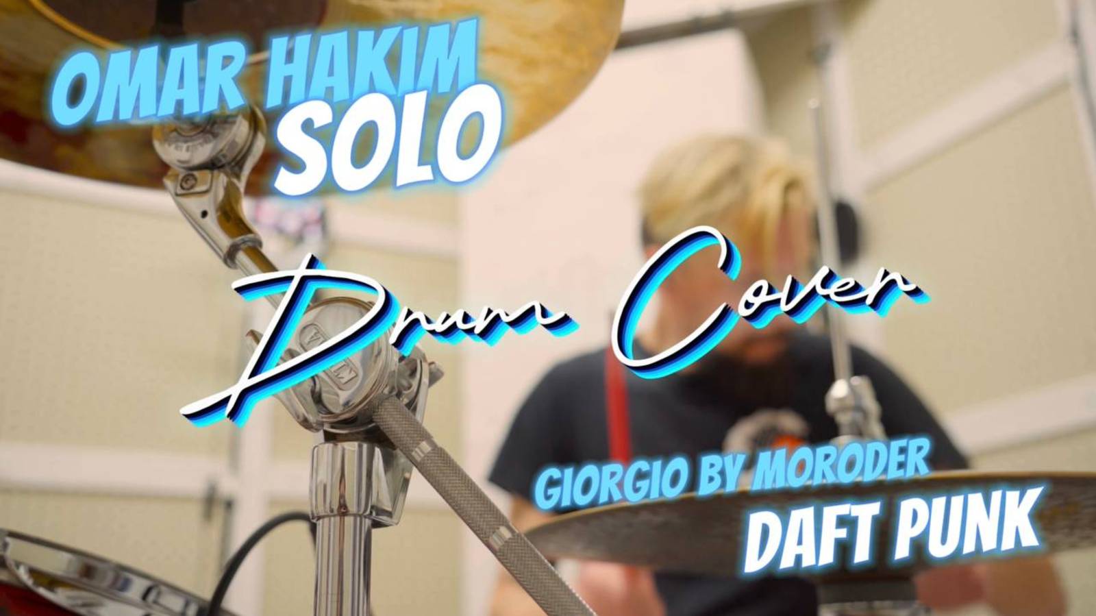 Георгий Ноябрьский исполняет drum cover на песню Giorgio by Moroder группы Daft Punk.