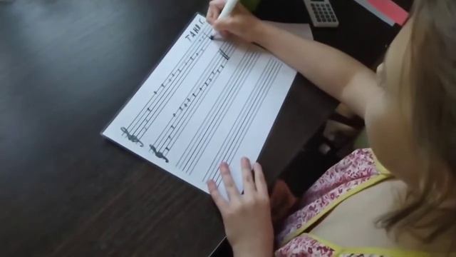 Учимся читать ноты с программой Софт Моцарт Таня, 9 лет г.Чайковский