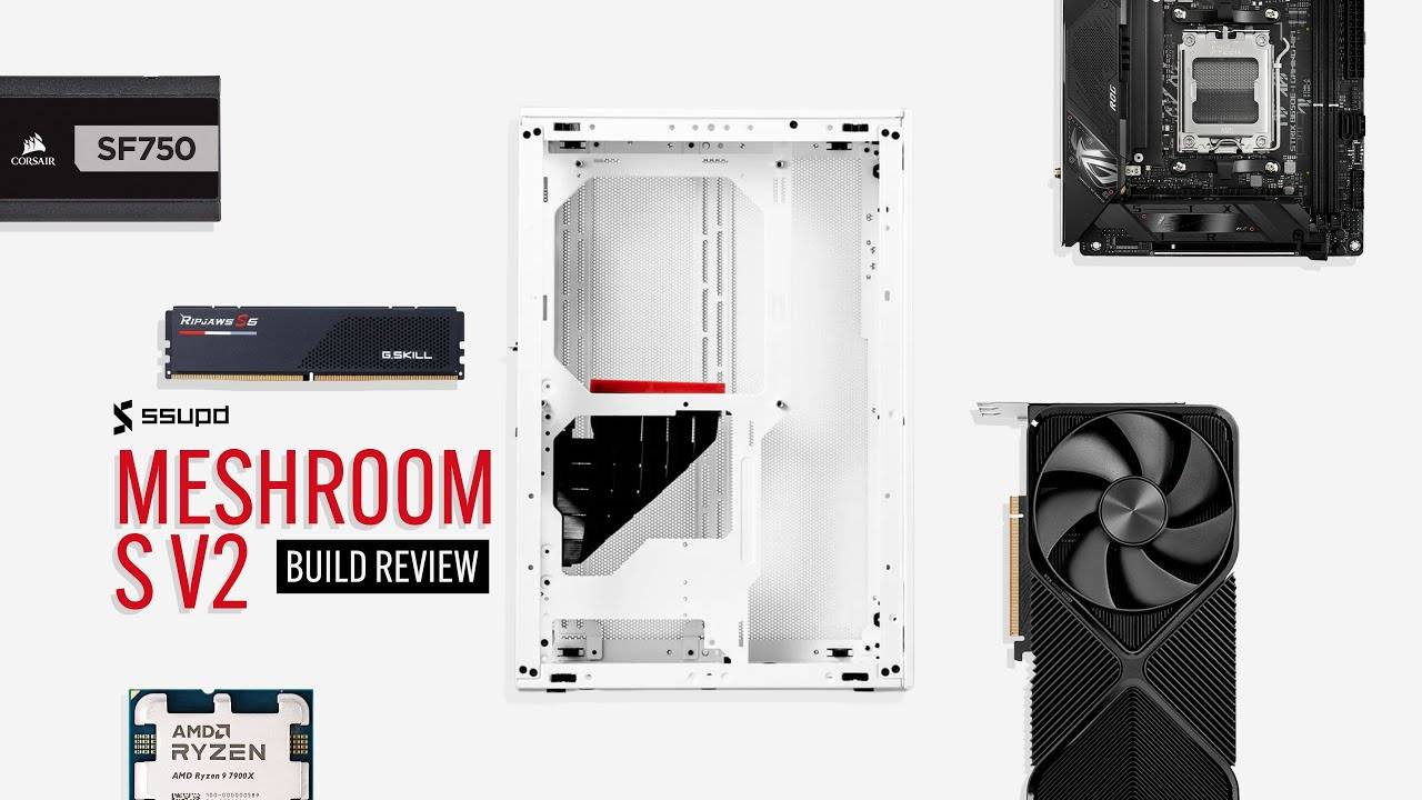 Meshroom S Beast RTX 4080 Super & Ryzen 7000 Build!