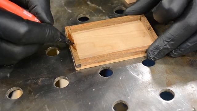 Wooden Business Card Holder