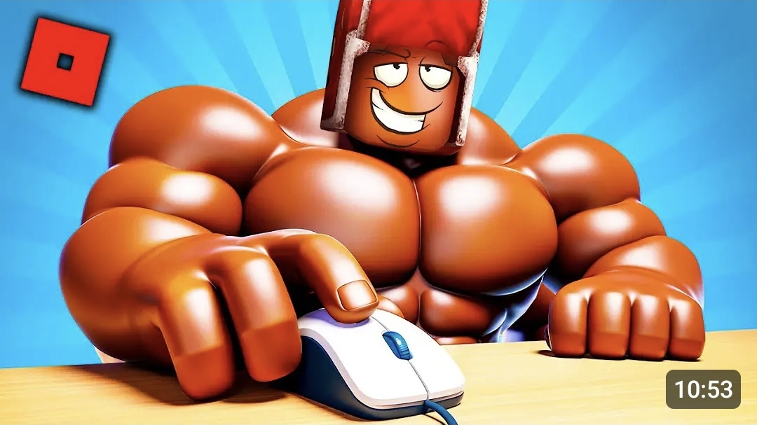 💪 Мой ДРУГ Самым СИЛЬНЫМ КАЧКОМ в РОБЛОКС! Roblox ВЛАДУС