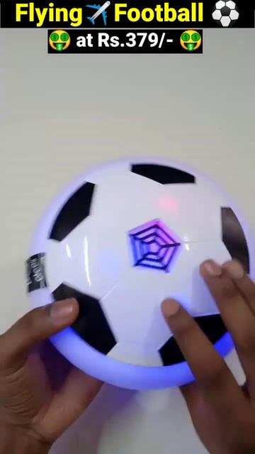 Flying Football at Rs.379/- with LED Air Power Soccer Football #shorts