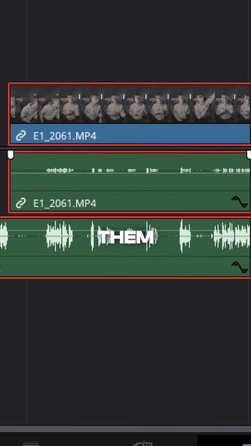 How to automatically sync audio and video in Davinci Resolve #50dayeditingschool