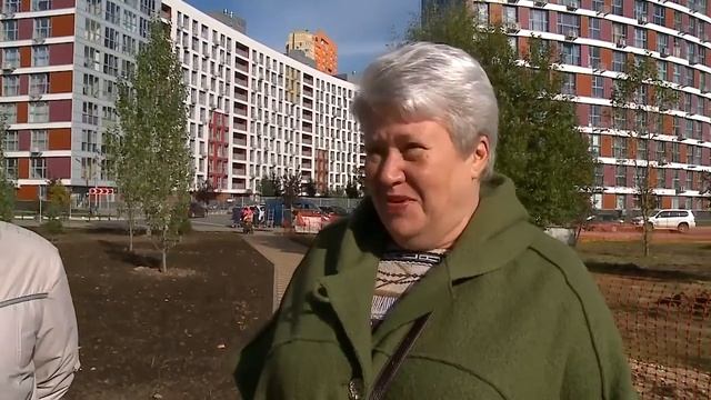 Сквер в 25 мкрн. Готовы на 60%