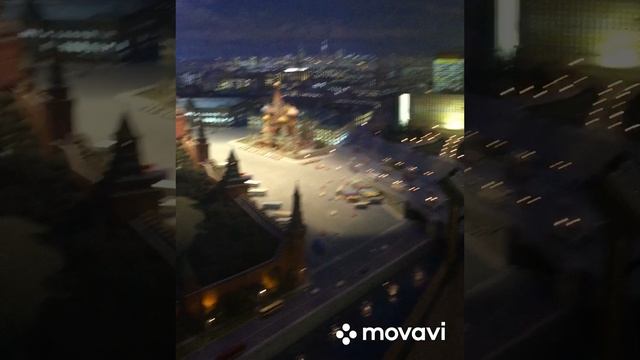 Диорама Кремля и центра Москвы в гостинице «Украина» . 28.01.2025 г.