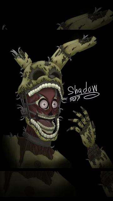 Dibujando a Springtrap ( William Afton ) —  Five Nights at Freddy's 3  —