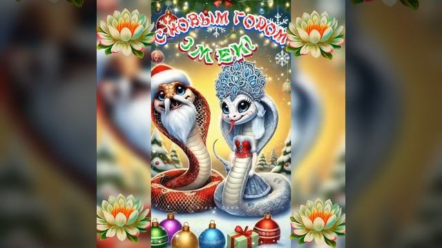 Поздравление с китайским новым годом. Музыкальная открытка.
