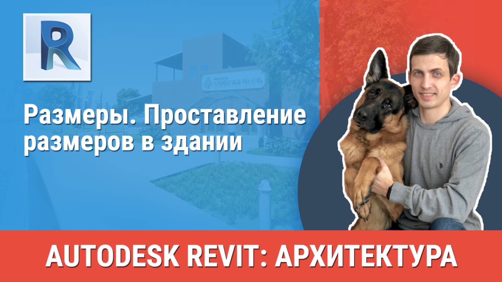 [Курс «Revit Архитектура: Продвинутый»] Размеры. Проставление размеров в здании