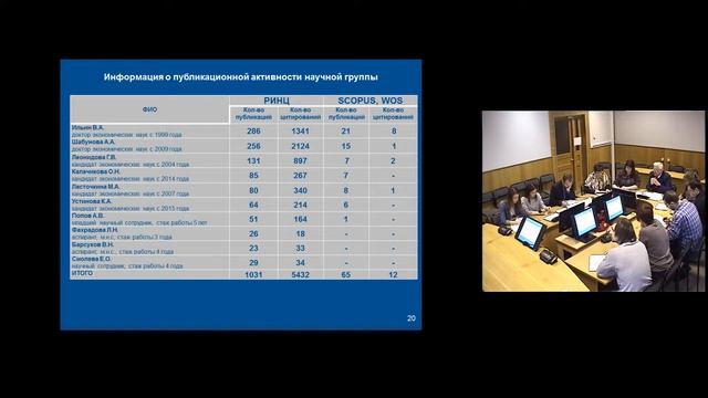 Информационное сообщение об итогах исследования по проекту РНФ №16-18-00078