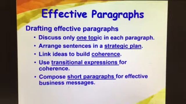 Business Communication Ch 5, pt 2, Writing Business Messages