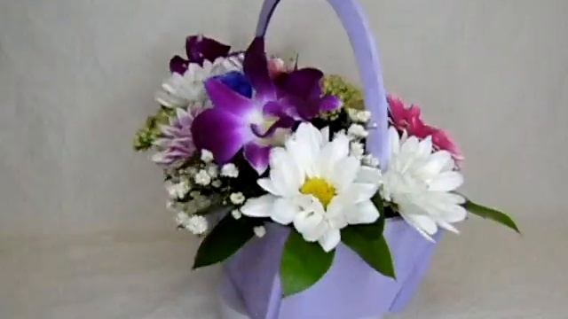 Школьная композиция в ящике