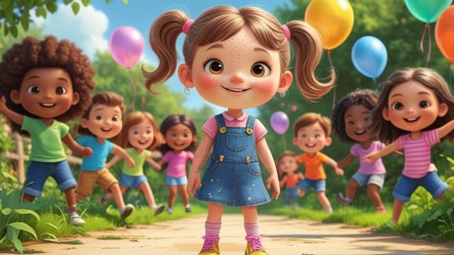 Canción de las partes del cuerpo. Una canción divertida.