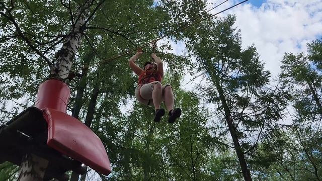 Даманский остров, Тарзания-полоса препятствий, Ярославль15 06 2024