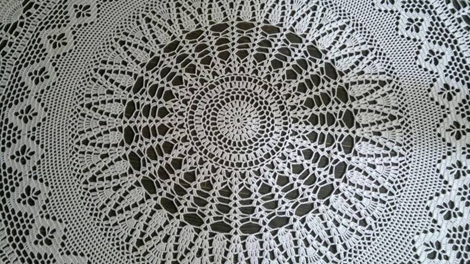 Вяжем скатерть Ассорти крючком. Свяжет любой(часть 5)