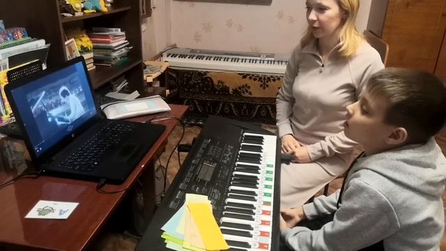 Учимся читать ноты с программой Софт Моцарт, Степан, 8 лет