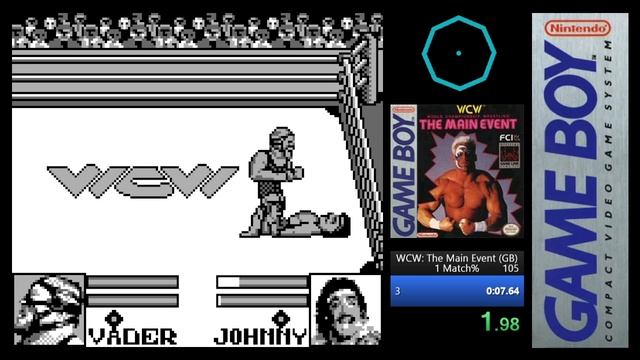 WCW: The Main Event (GB) Speedrun in 7s 483ms