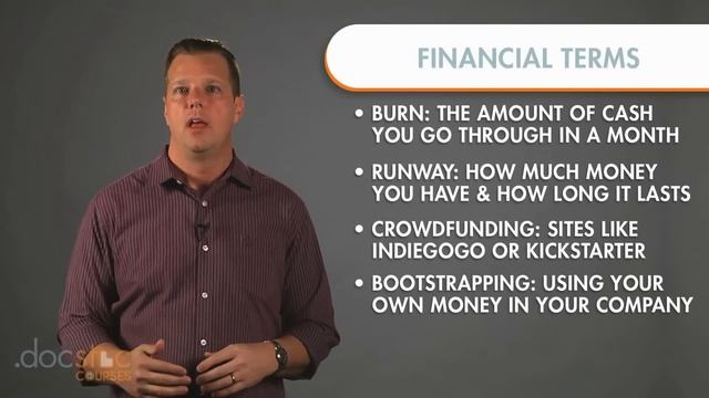 Key Startup Financial Terms - Creating The Killer Business Plan