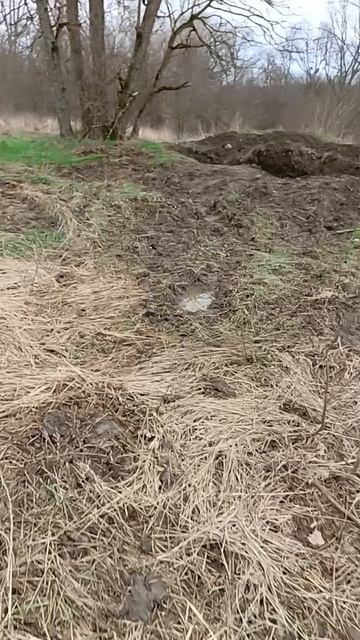 приехал покопать на ниве