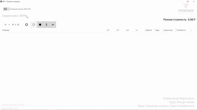 [Курс «Tangl value»] Сводная модель. Часть 1. Один справочник