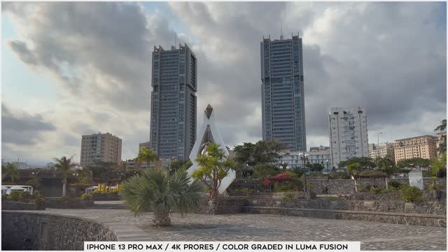 Color Grading iPhone 13 Pro Max ProRes in LumaFusion