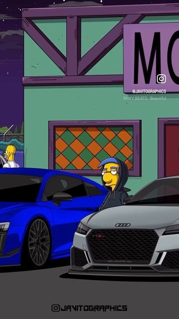 The simpsons part3 Audi RS Club