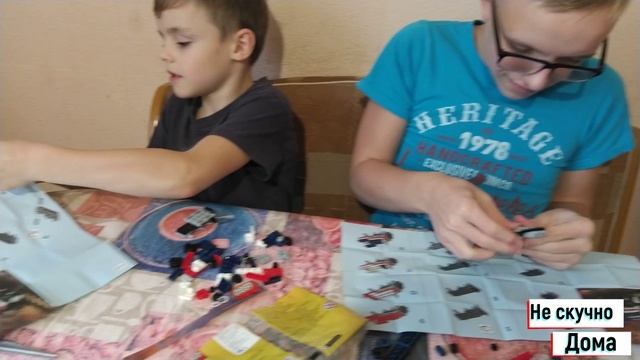 Паравозик тыр-тыр-тыр Сборка конструктора Lego на время