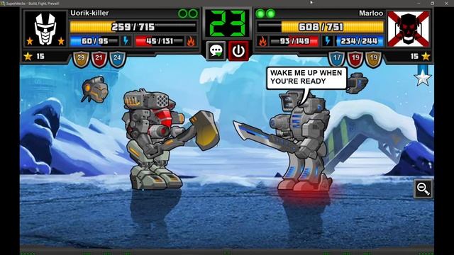 ПЕРВЫЙ МИФИК (ну почти)  -----   Super Mechs (19)