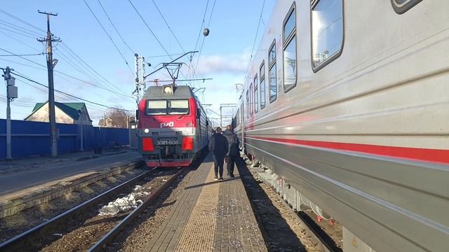 На поезде, Москва-Сочи с новым велосипедом, на обкатку.