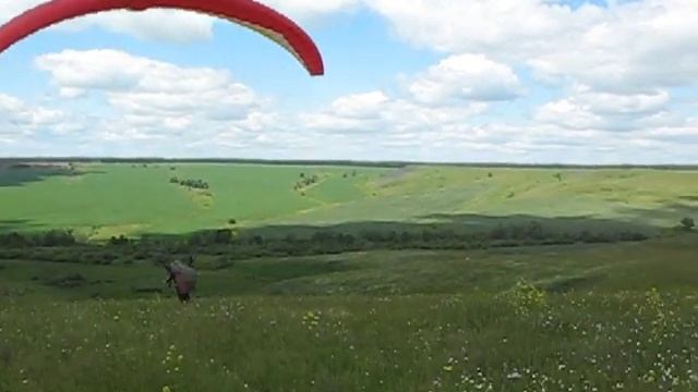 Полеты на парапланах в Верхнем Налиме.