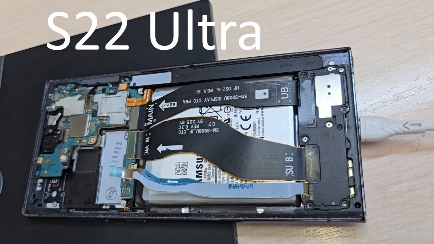 Samsung Galaxy S22 Ultra перезагружается после влаги