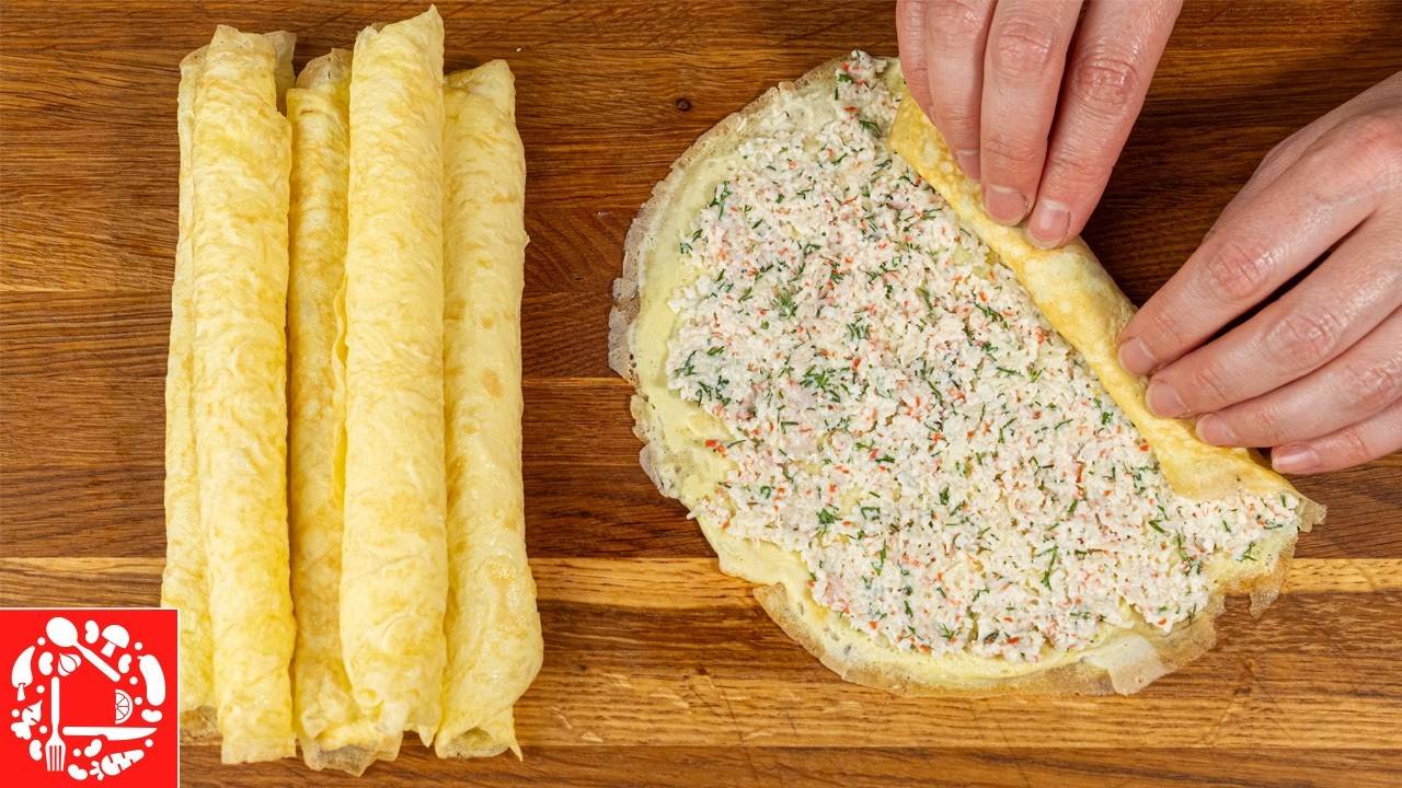 Беру яйца и готовлю Гениальную закуску! Вкусный рецепт из простых продуктов!