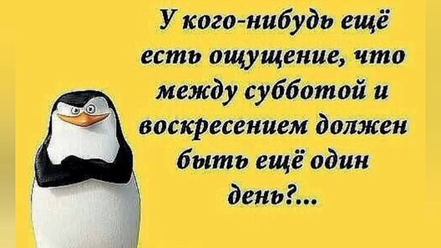 Опять пришла суббота.