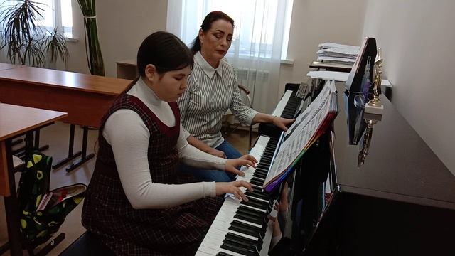 Баландина Е.Ю. Урок фортепиано ПО.01.УП.01 Специальность и чтение с листа, 2 класс, ДШИ г.Тетюши