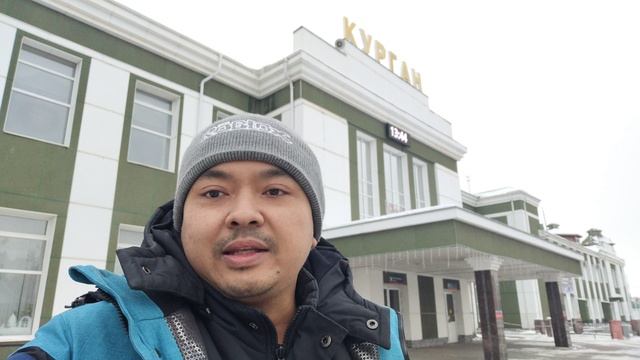 ARYA PRADANA BUDIARTO INDONESIAN 🇮🇩 IN KURGAN RUSSIA 🇷🇺 BORDER TO PETROPAVL KAZAKHSTAN 🇰🇿