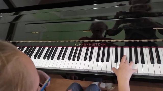 Учимся читать ноты с программой софт Моцарт, Яна, 10 лет
