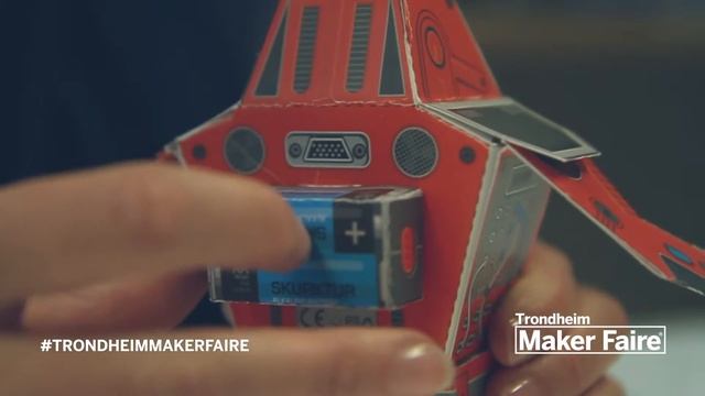 Trondheim Maker Faire Poster Robot