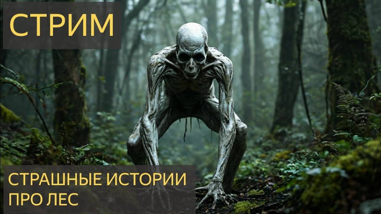 СТРАШНЫЕ ИСТОРИИ ПРО ЛЕС (СТРИМ)