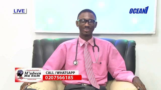 PSYCHOLOGICAL EFFECTS OF HIV/AIDS (M'ADWEN MU NS3M ON OCEAN 1TV...23/01/18)