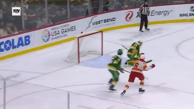 NHL Highlights | Flames vs. Wild - January 25, 2025