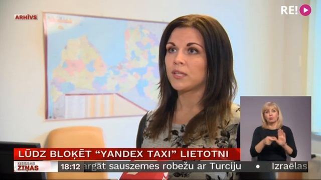 Lūdz bloķēt “Yandex taxi” lietotni